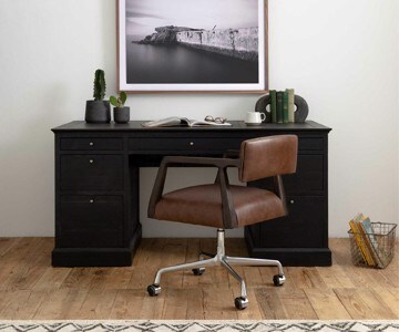farmhouse desk chair